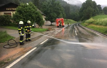 Unwetter in St. Radegund & Eis